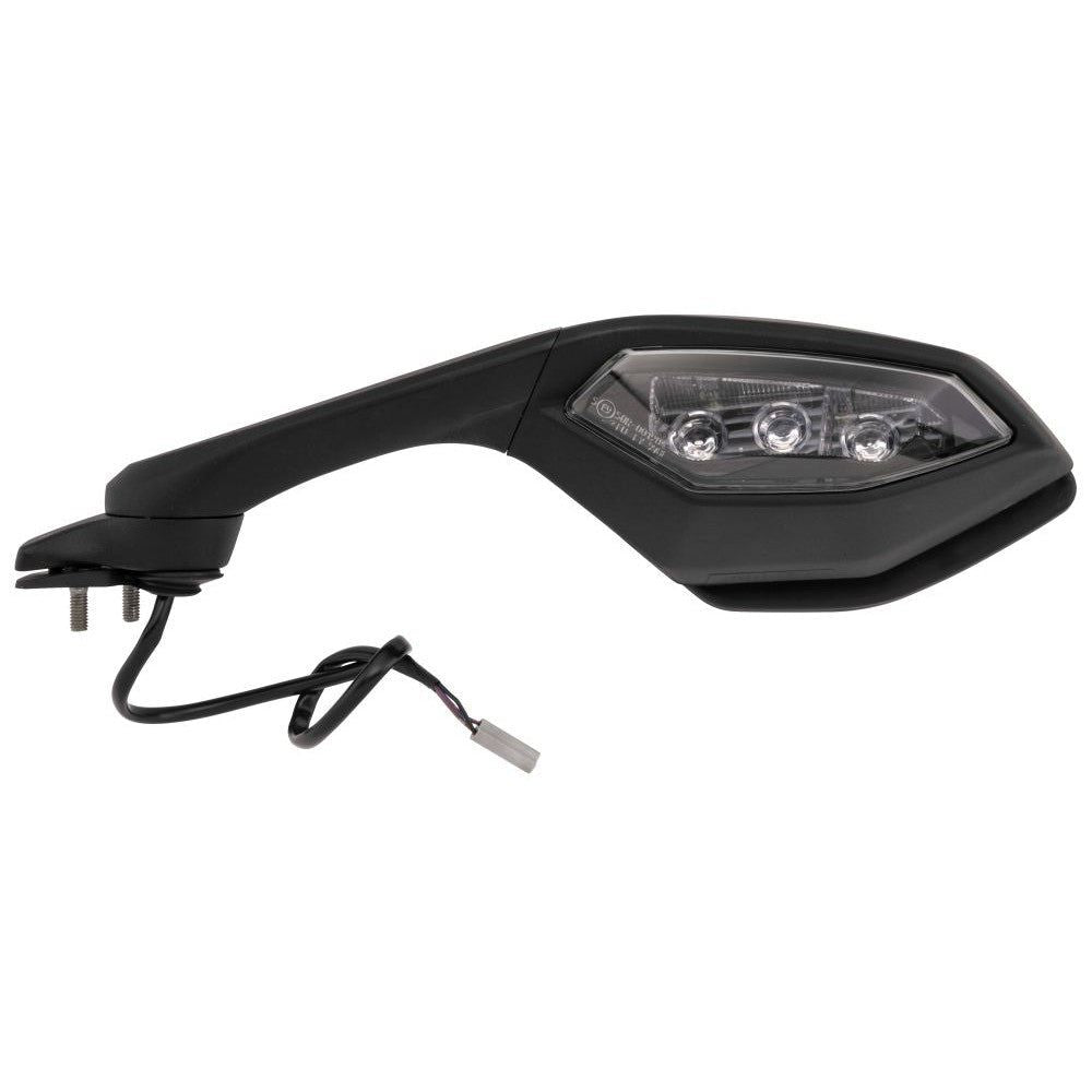 BikeMaster O.E.M. Replacement Mirror For Yamaha YZF-R1 2015-2019 Left Black