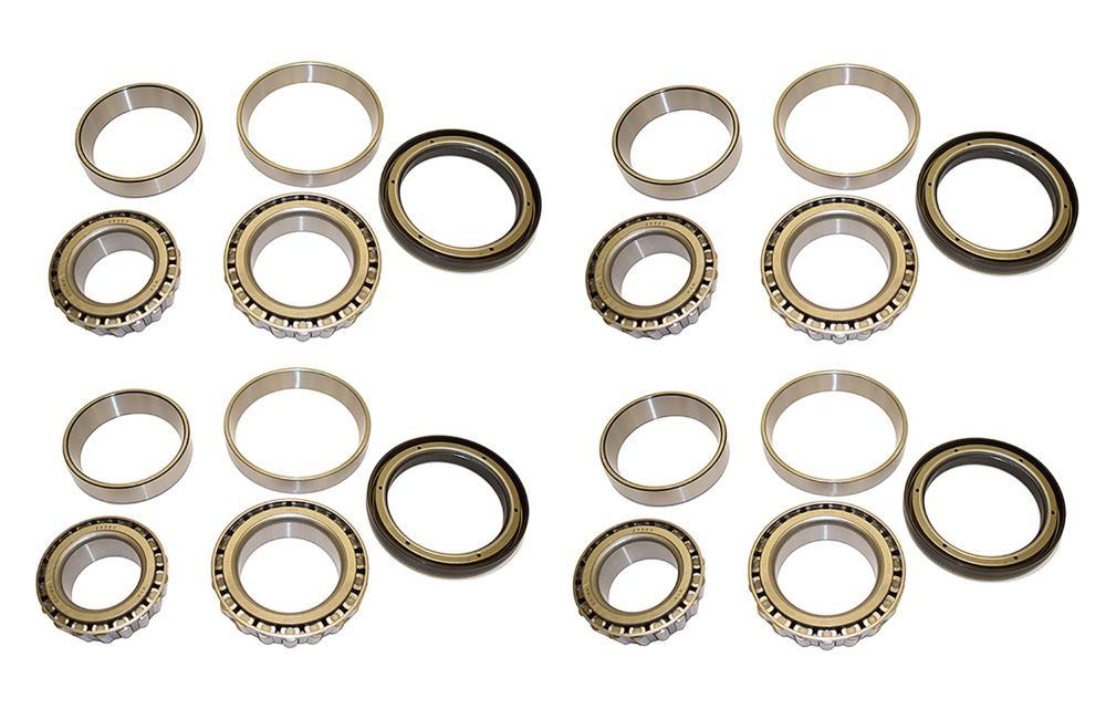 2 Pair (4) , Rigid Hitch Trailer Bearing Repair Kit, for 9K-10K Dexter (General Duty) Axle, (280810)