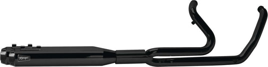 Two Brothers Racing 2-Into-1 Black Full System Comp-S with Ghost Pipe 005-46802-B