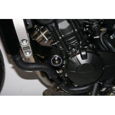 R&G Racing Black Classic Style Crash Protectors For 2007-2024 Honda CB600F 599 Hornet