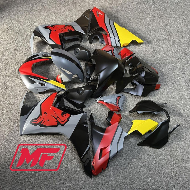 Load image into Gallery viewer, Monster Fairings Full Kit Honda CBR1000RR 17-25 Grey Red Bull + Windshield + Gas Tank Cover
