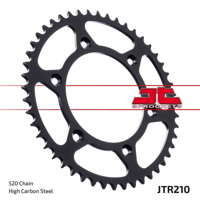 JT Sprockets Rear Steel Sprocket 39 Tooth 39T 520 Chain For Honda XR250 III S Baja 1996 JTR210.39