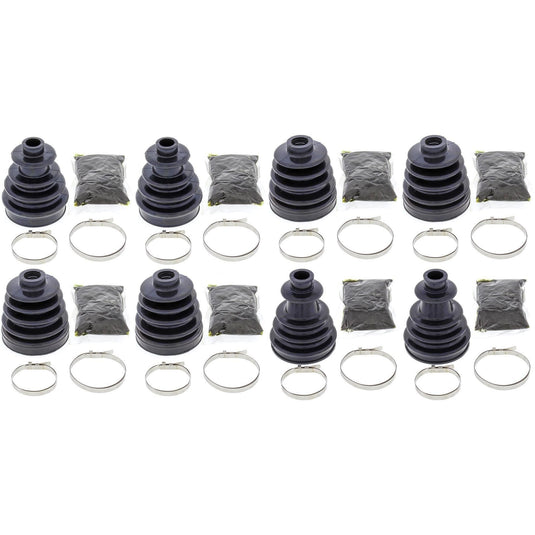 Complete Front & Rear Inner & Outer CV Boot Repair Kit Sportsman 400 4x4 04-05