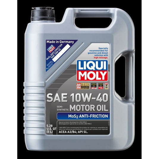 Liqui Moly 5L MoS2 Anti-Friction 10W40 Motor Oil 2043