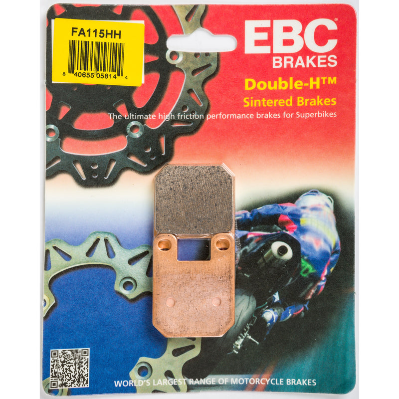 Load image into Gallery viewer, EBC 1 Pair Sintered HH Race Formula Brake Pads MPN FA115HH
