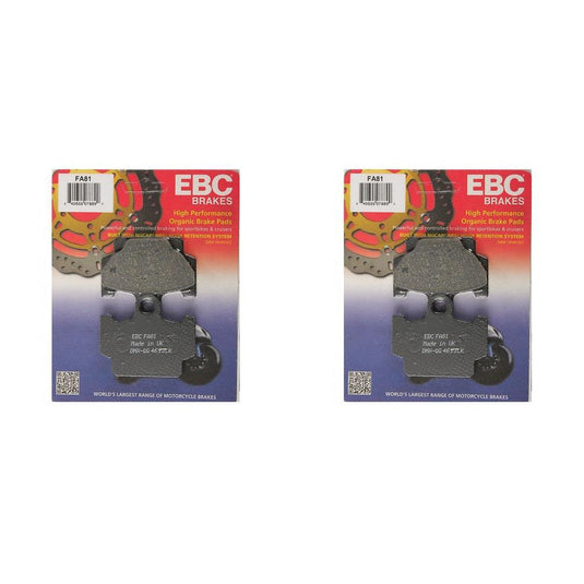 EBC Brake Pad Kit FA81 for Yamaha RZ350 1984-1985