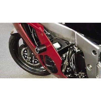Load image into Gallery viewer, R&amp;G Racing Black Classic Style Crash Protectors For 1995-1997 Kawasaki Ninja ZX6R ZX600F

