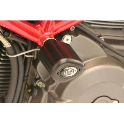 R&G Racing Black Aero Style Crash Protectors For 2008-2009 Ducati Hypermotard 1100