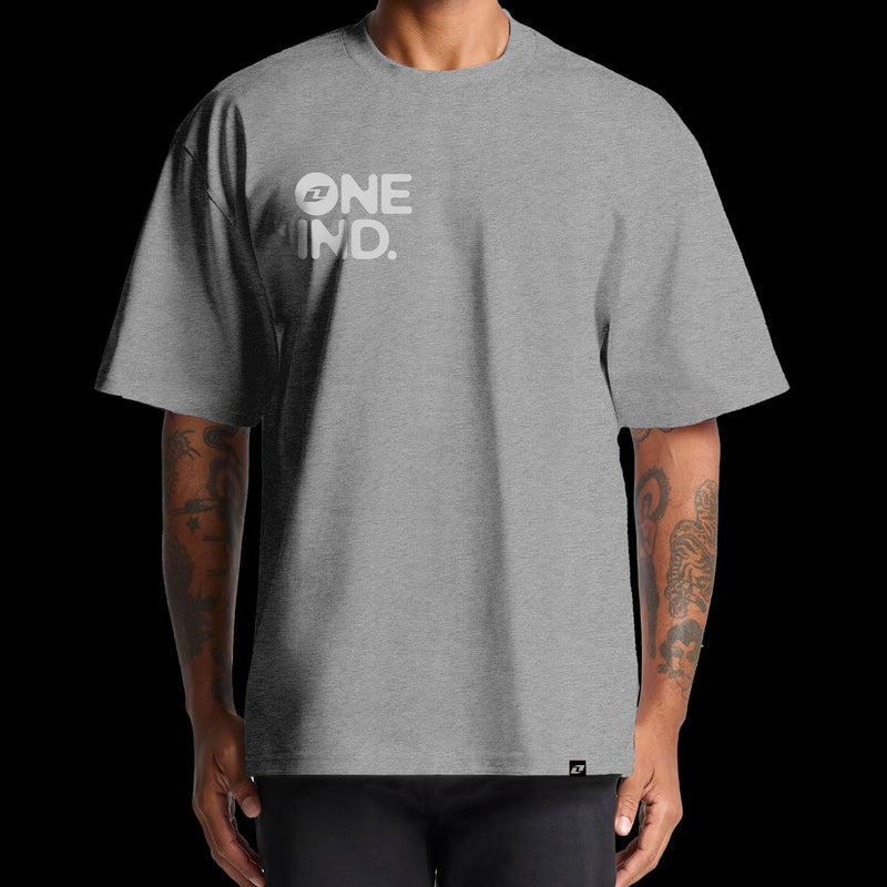 Load image into Gallery viewer, Motocross Tee 15 One Industries ONE by HVT Premium Grey Tee
