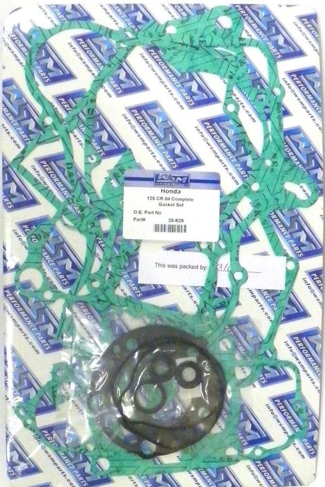 Load image into Gallery viewer, WSM Complete Gasket Kit For Honda 125 CR 2004 25-629
