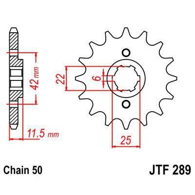 Load image into Gallery viewer, Front &amp; Rear Sprocket Kit for HONDA FT500 Ascot-USA 82-83 JT Sprockets
