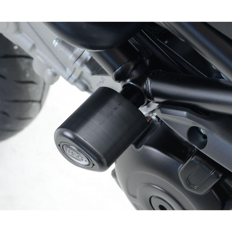 Load image into Gallery viewer, R&amp;G Racing Black Aero Style Crash Protectors CP0255BL
