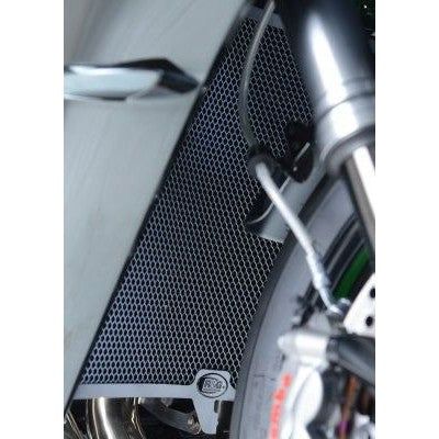 R&G Racing Black Aluminum Radiator Guard For 2015-2020 Kawasaki Ninja H2 ZX1000