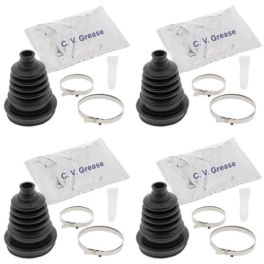 Complete Front Inner & Outer CV Boot Repair Kit LT-F400F Eiger 4wd 03-04 For Suz