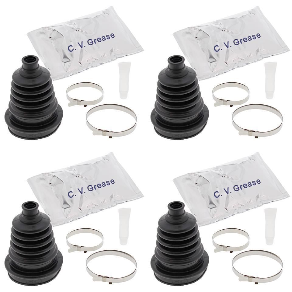 Complete Front Inner & Outer CV Boot Repair Kit LT-F400F Eiger 4wd 03-04 For Suz