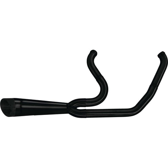 Two Brothers Racing 2-Into-1 Black Turnout Racing Exhaust 005-5120199-B