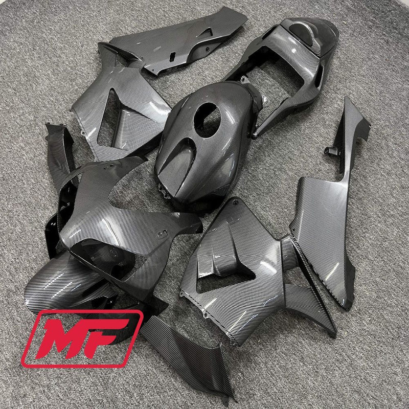 Load image into Gallery viewer, Monster Fairings Full Kit Honda CBR600RR 03-04 Carbon Fiber Style + Windshield + Gas Tank Cover
