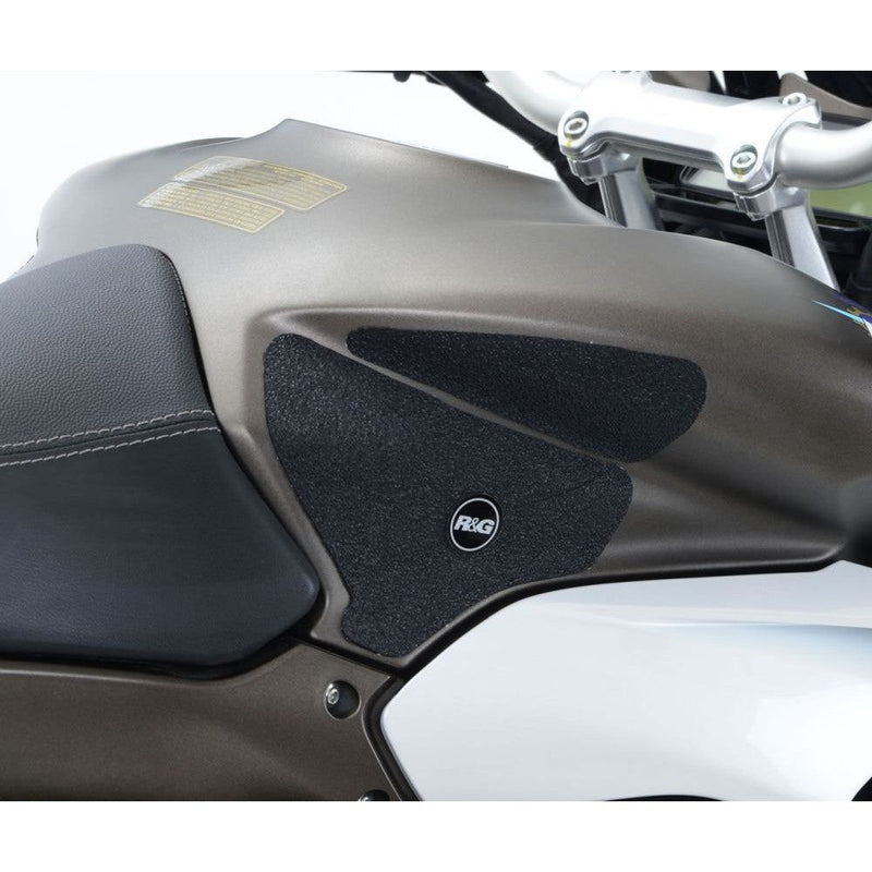 Load image into Gallery viewer, R&amp;G Racing Clear Tank Traction Grips For 2015-2016 MV Agusta Stradale 800
