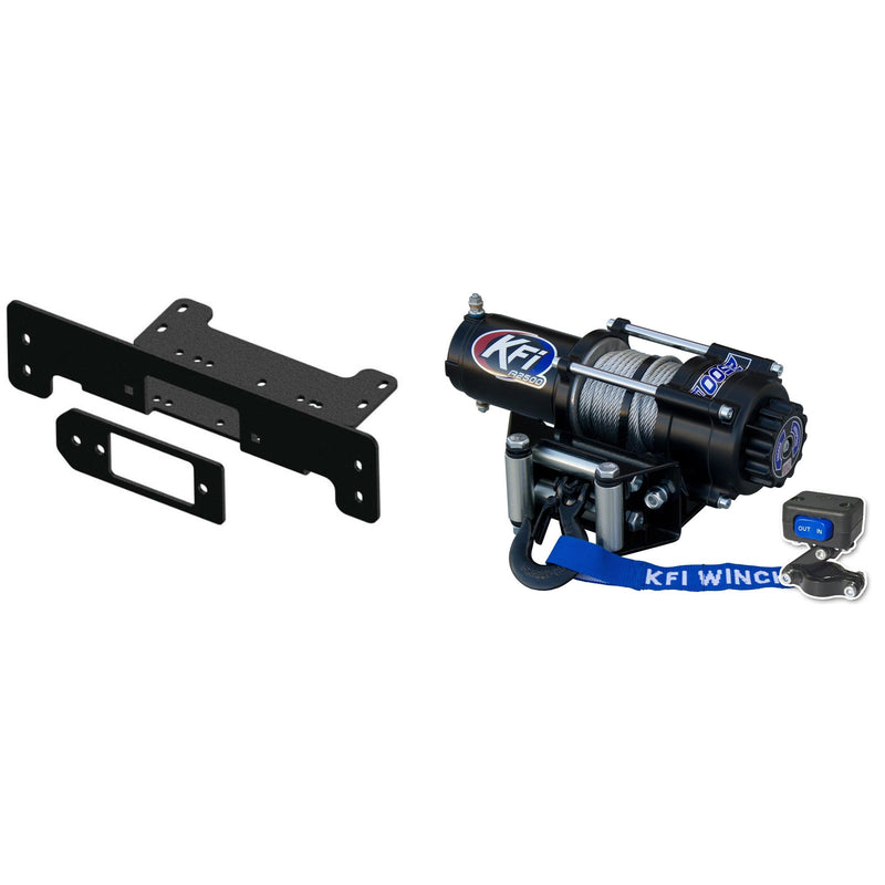 Load image into Gallery viewer, KFI Winch Kit For Kawasaki 400 Mule SX / XC 2017-2025
