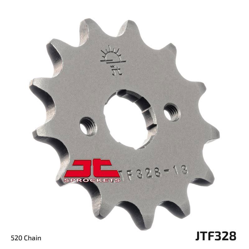Load image into Gallery viewer, JT Sprockets Front Steel Countershaft Sprocket 12 Tooth 12T 520 Chain JTF328.12

