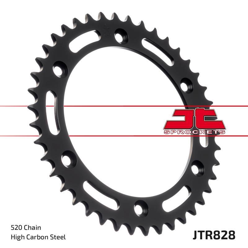 Load image into Gallery viewer, JT Sprockets Rear Steel Sprocket 46 Tooth 46T 520 Chain JTR828.46
