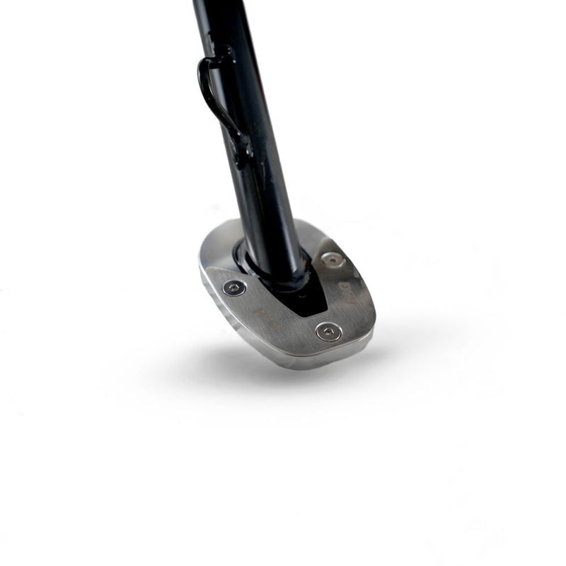 Load image into Gallery viewer, R&amp;G Racing Silver Kickstand Shoe For 2022-2024 Husqvarna Norden 901

