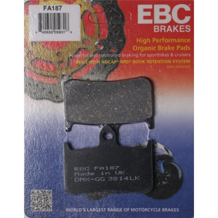Load image into Gallery viewer, EBC Brake Pad Front Kit FA187 for Honda RC45 1994-1995
