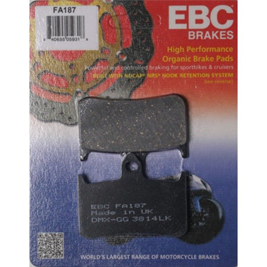 EBC Brake Pad Front Kit FA187 for Honda RC45 1994-1995