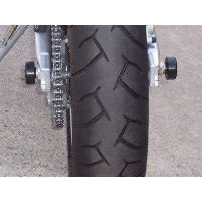 Load image into Gallery viewer, R&amp;G Racing Black Swingarm Protectors For 2006-2009 Husqvarna SM610
