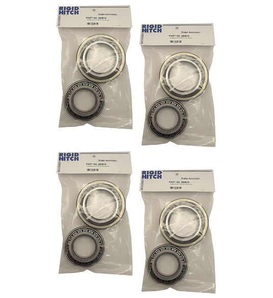 2 Pair (4) , Rigid Hitch Trailer Bearing Repair Kit, for 9K-10K Dexter (General Duty) Axle, (280810)