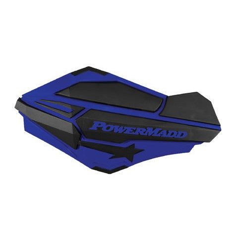 Load image into Gallery viewer, Sentinel Handguards, Yamaha Blue/black POWERMADD 34404
