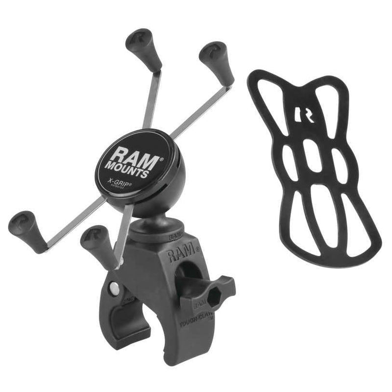 Load image into Gallery viewer, Ram Mounts Tough-Claw Mount with X-Grip Cradle Black - RAM-HOL-UN10-400
