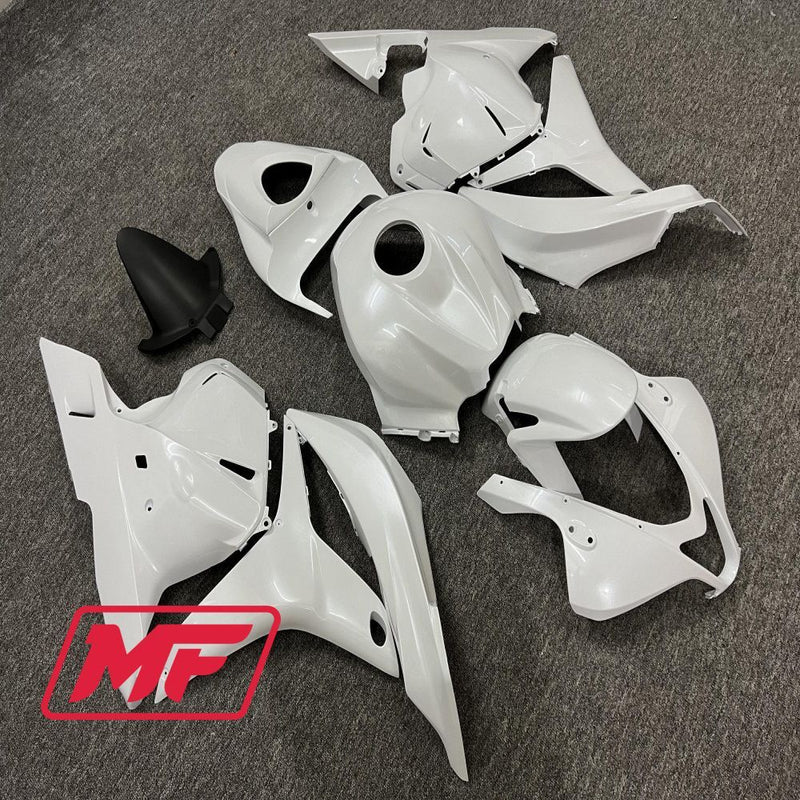 Load image into Gallery viewer, Monster Fairings Full Kit Honda CBR600RR 09-12 White Pearl + Windshield + Gas Tank Cover
