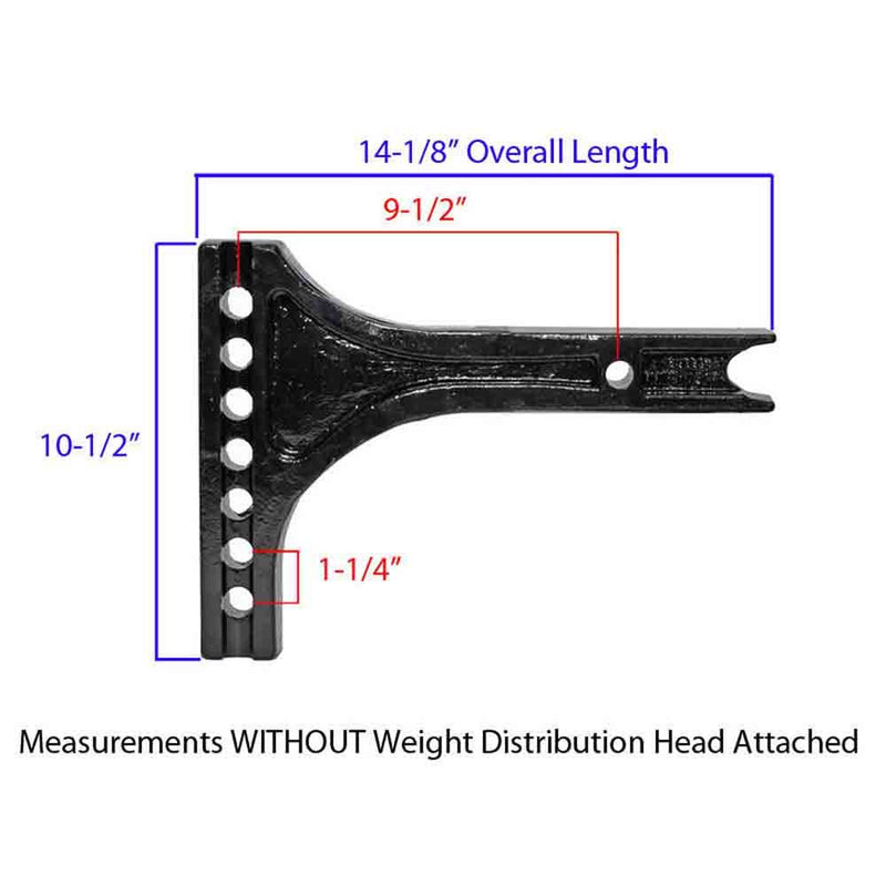 Load image into Gallery viewer, Weight Distributing Class III &amp; IV Adjustable Shank
