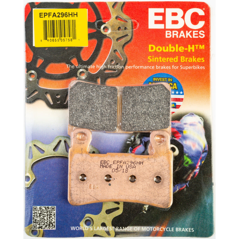 Load image into Gallery viewer, EBC 1 Pair EPFA Sintered Fast Street and Trackday Brake Pads MPN EPFA296HH
