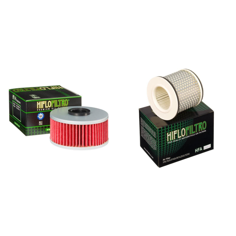 Load image into Gallery viewer, HIFLO FILTRO Oil and Air Filter Kit for YAMAHA FZR400 Genesis 1WG - Japan 88
