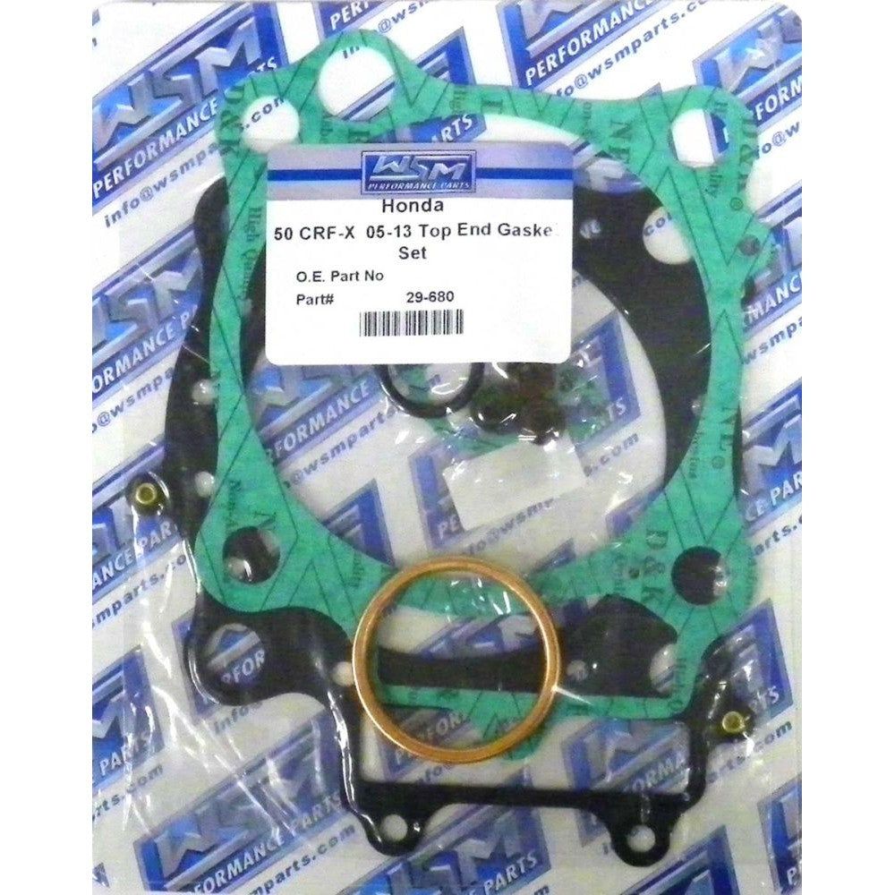 WSM Top End Gasket Kit For Honda 450 CRF-X 05-17 29-680