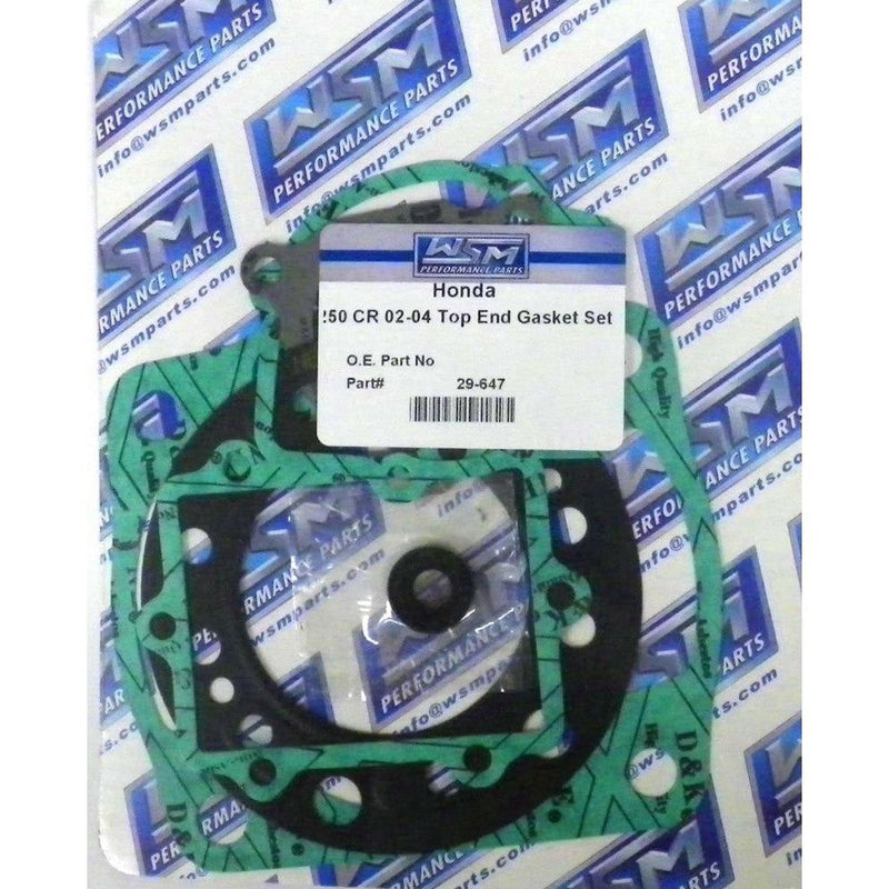 Load image into Gallery viewer, WSM Top End Gasket Kit For Honda 250 CR 02-04 29-647
