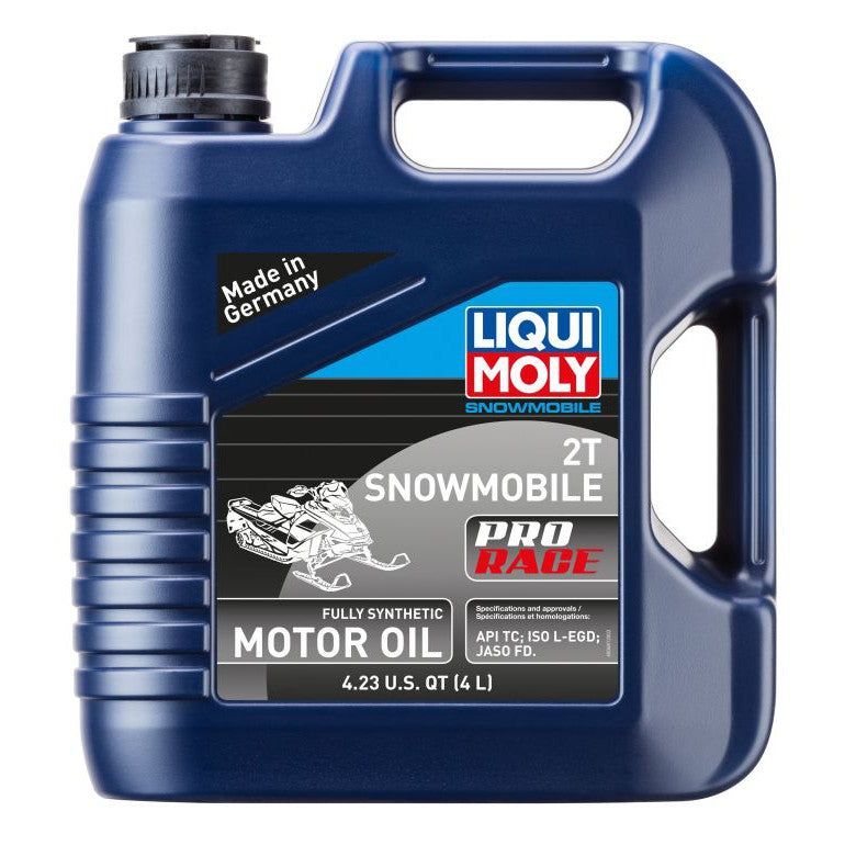 Load image into Gallery viewer, Liqui Moly 4L Pro Race 2T Snowmobile Motor Oil 20146
