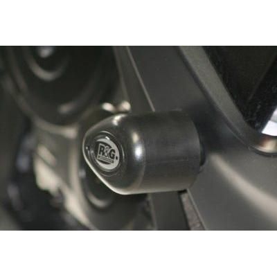 Load image into Gallery viewer, R&amp;G Racing Black Aero Style Crash Protection Bobbins CP0214BL

