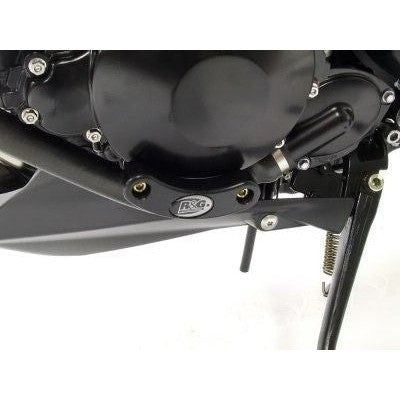 R&G Racing Black Engine Case Sliders LHS For 2007-2012 Triumph Tiger 1050