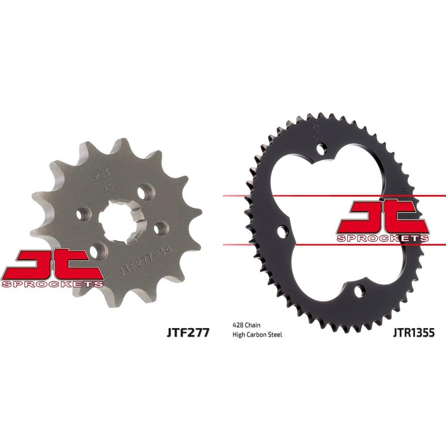 Front & Rear Sprocket Kit for HONDA TRX90 Fourtrax 93-08 JT Sprockets