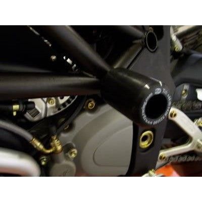 Load image into Gallery viewer, R&amp;G Racing Black Classic Style Crash Protectors For 2001-2006 Honda CB250 Hornet

