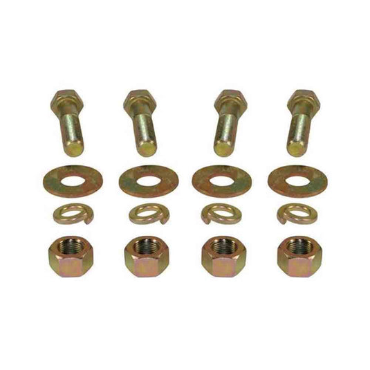 Buyers 4-Bolt Mount Tow Ring - 42,000 Lbs. Capacity with Mounting Hardware