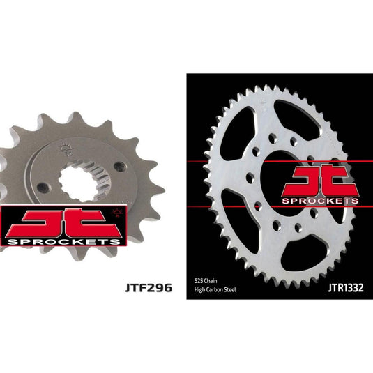 Front & Rear Sprocket Kit for HONDA VT600 C Shadow-VLX 99-07 JT Sprockets