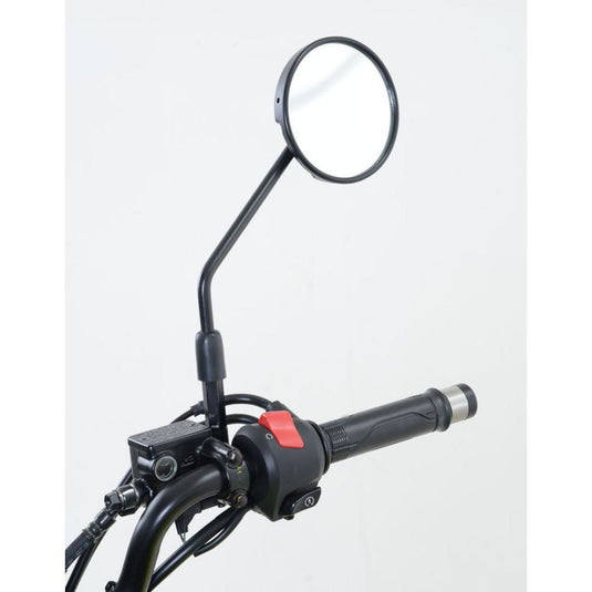 R&G Racing Black Mirror Risers M10 x 1.25 Threaded Mirrors For 2021-2024 Aprilia Tuono 125