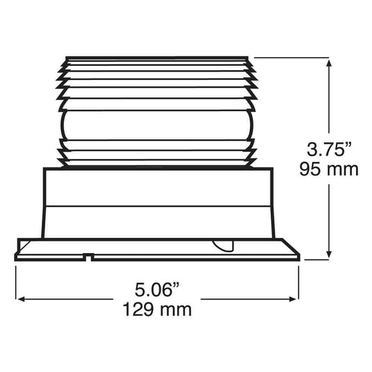 Peterson LED Micro-Strobe Light - Permanent Mount
