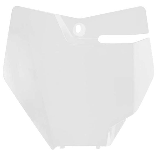 Acerbis White Front Number Plate for KTM - 2685950002