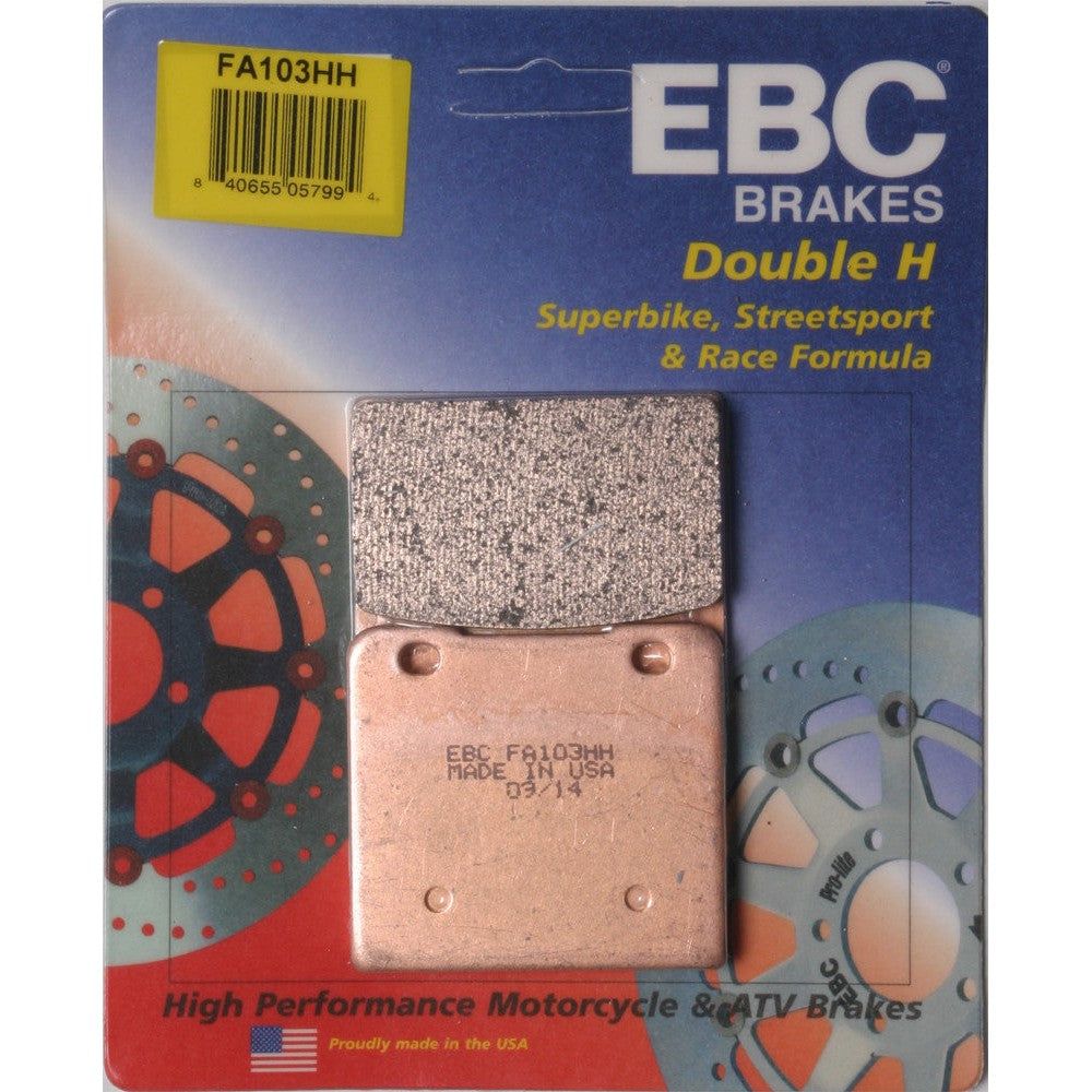 EBC Double-H Sintered Front Brake Pads for SUZUKI VS800 Intruder 1992-2004