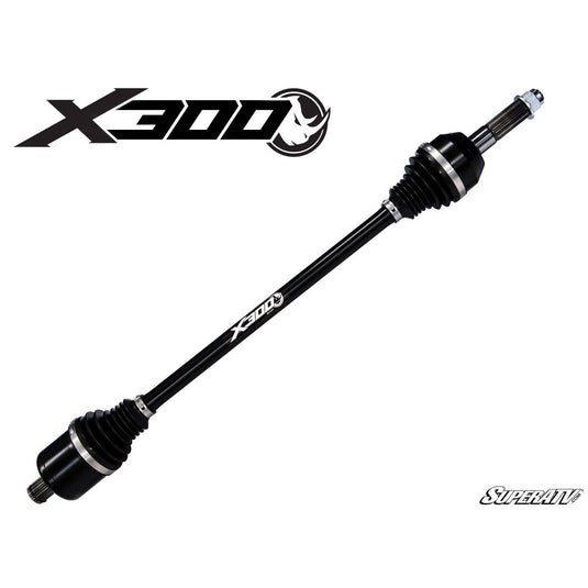 SuperATV Polaris Ranger 1000 Big Lift Kit Heavy-Duty Axle X300 Front For 6 inch Lift Kit Axles AXW01-024F-1